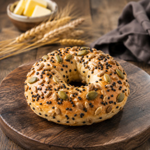 Mixed Nut Bagel x 12 pcs